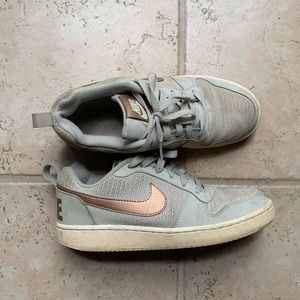 gently worn nike sneakers